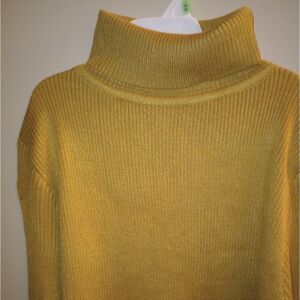 🆕🌝Jon and Anna Turtleneck Sweater, Mustard Yellow - Jrs